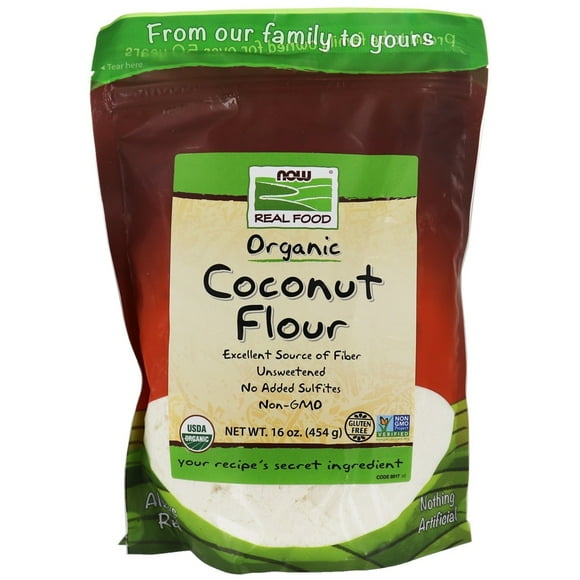 NOW Foods - NOW Real Food Organic Coconut Flour - 16 oz.
