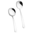 Salinist 2 Stainless Steel Serving Spoons Buffet Soup Tablespoons