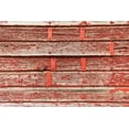 thumbnail image 2 of Wilson, Emily M. 32x23 White Modern Wood Framed Museum Art Print Titled - Latah-Washington State-USA-Peeling red paint on a weathered old barn, 2 of 4
