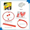 thumbnail image 3 of Interactive Head-Mounted Basketball Hoop Toy for Kids Ages 4-6 - Creative Parent-Child Cognitive Skill-Building Game with Safe Durable PVC Material, Easy-to-Use Design for Fun Sports & Entertainment, 3 of 5