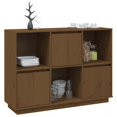 thumbnail image 2 of vidaXL Buffet Miel Brun 110.5x35x80 cm Pin Massif, 2 of 5