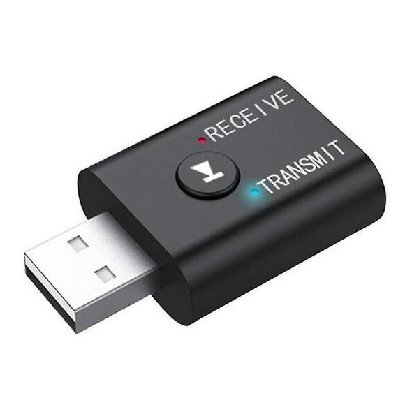 2-in-1 Usb Bluetooth Audio Transmitter Receiver Adapter Hifi Wireless Audio Adapter With 3.5mm Aux