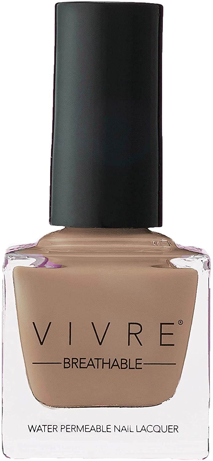 VIVRE Cosmetics Certified Breathable - Water Permeable - Halal Nail Polish: Whole Latte Love