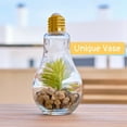 thumbnail image 4 of NOGIS 20Pcs Plastic Bulb Jar Light Bulb Shaped Acrylic Candy Boxes 100ml Fillable Plastic Light Bulbs for Crafts Light Bulb Gift Lightbulb Candy Containers for Party Favors Supplies (Gold Lid), 4 of 7