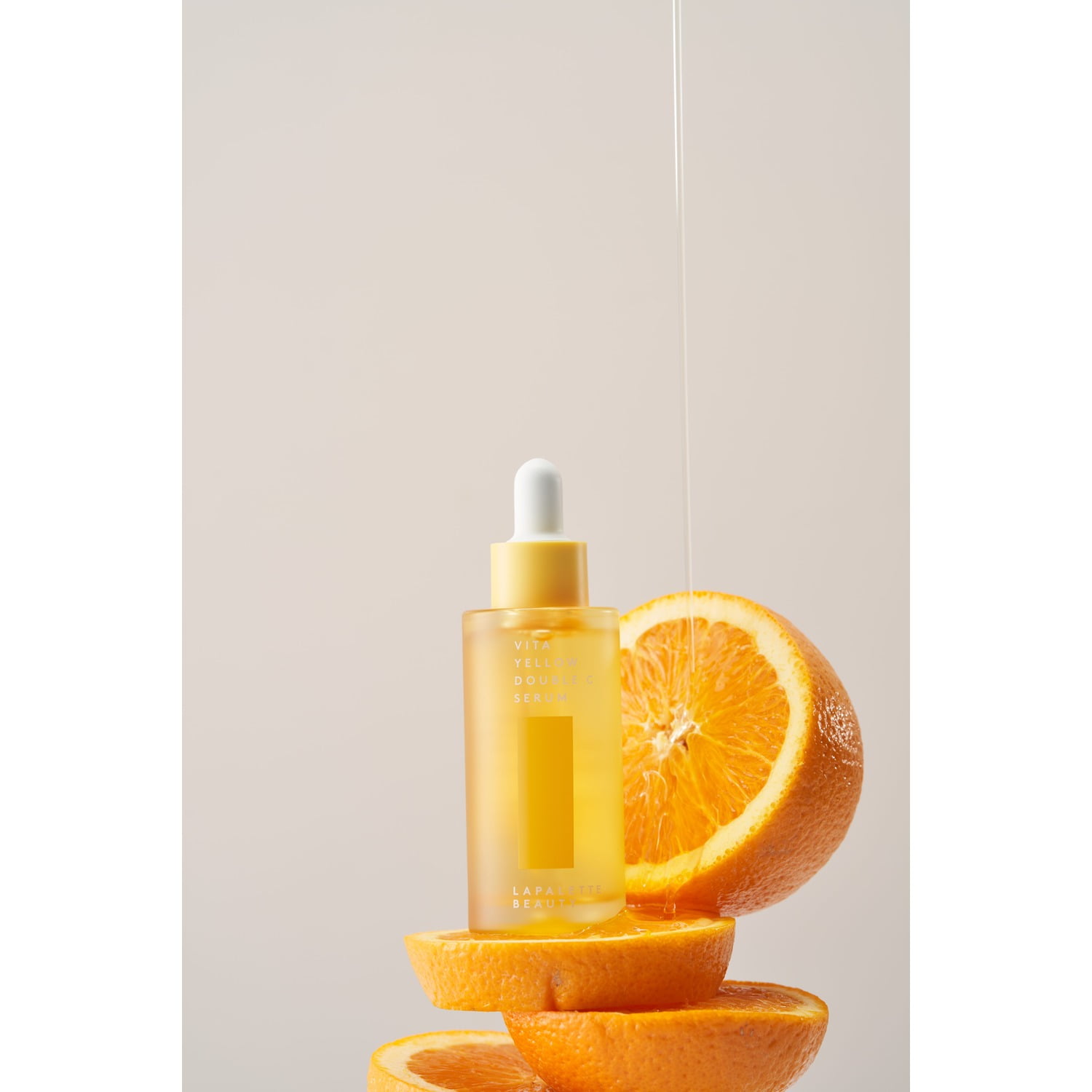 Lapalette Beauty Vita Yellow Double C Serum 2-Pack – Brightening Vitamin C Serum for Radiant Skin (35ml x 2)