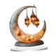 thumbnail image 3 of Lámpara de escritorio decorativa con luz de luna para Ramadán, Eid Mubarak, luz nocturna Estilo C, 3 of 9