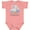Mauve, variant on Inktastic My Grandma Loves Me to the Moon and Back Elephant Family Boys or Girls Baby Bodysuit