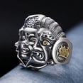 thumbnail image 2 of Anillos para nudillos de Stranger Things Dark Souls: joyas tibetanas de Wicca religiosa para hombres y mujeres, accesorios únicos para los dedos, 2 of 4