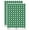 Dark Green, variant on Microphone Solid 200+ Round Stickers - Rainbow - Gloss Finish - 0.50" Size