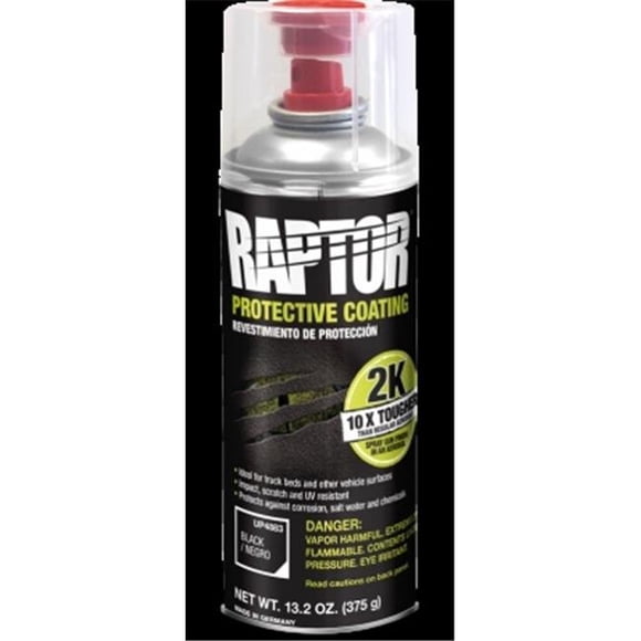 U-Pol Products UP4883 Raptor Black Aerosol