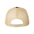 thumbnail image 3 of Richardson - Adjustable Snapback Trucker Cap - 112 - Black/ Vegas Gold - Size: OSFM, 3 of 5