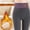 Gray, variant on Womens High Waisted Fleece Lined Leggings Winter Warm Thick Thermal Soft Workout Yoga Pants Black L