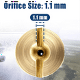 thumbnail image 3 of 1.1 mm Orifice for Foam Cannon and Foam Maker,Universal Thread Nozzle Tips and Mesh Filter for Snow Foam , 4-Pack, 3 of 4