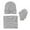 Grey, variant on Winter Essentials winter hats for kids hippie knit beanie for girls winter dance party headwear outdoor warm cap for chilly weather and fun events
