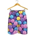 thumbnail image 3 of Cute Snacks Fudge 3d Print Beach Shorts Men Summer Quick Dry Swim Trunks Candy Lollipops Graphic Short Pants Surf Board Shorts, 3 of 5