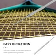thumbnail image 2 of KAKOWELY Racket Threading Tool Tennis Racket Tool Badminton Threading Hook Stringing Hook for Racket,4.92X"X0.2"X0.2", 2 of 5