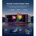 thumbnail image 4 of 6.36" Single DIN Car Stereo - Wireless CarPlay & Android Auto | Linux System HD IPS Touchscreen Radio | Bluetooth 5.0 | USB-C/USB/FM | EQ Controls |, 4 of 8