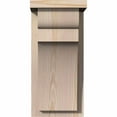 thumbnail image 2 of 7 1/2"W x 8"D x 16"H Yorktown Smooth Corbel w/Backplate, Douglas Fir, 2 of 9