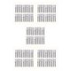 thumbnail image 2 of Sonducket 24 Pieces Drum Screws Drum Tension Replacement Screw Rod Accessory Rods Type2 NO2, 2 of 6