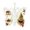 A#1005-326, variant on Christmas Butterfly Acrylic Keepsake Ornament with Money Holder Slot Angel & Santa Sleigh Hanging Decoration 3.94 in D