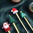 thumbnail image 2 of Juego De Cubiertos De Navidad Árbol de Navidad Tenedor Cuchara Set Postre de dibujos animados Vajilla Caja de regalo (Estilo C), 2 of 6