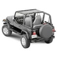 thumbnail image 1 of Sombrilla de malla con tapa MasterTop para Jeep Wrangler YJ 87-95, color negro, 1 of 6