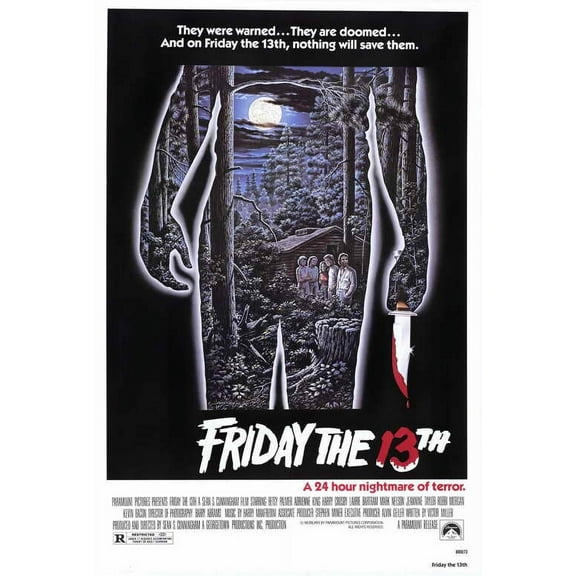 Friday the 13th Movie POSTER 27" x 40" Style A
