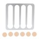 thumbnail image 2 of Soporte Para Cápsulas De Café, Soporte Para Cápsulas De Café, Plata Duradera Para El Hogar Para Cafetería YLSHRF Coffee Capsule Holder, 2 of 8
