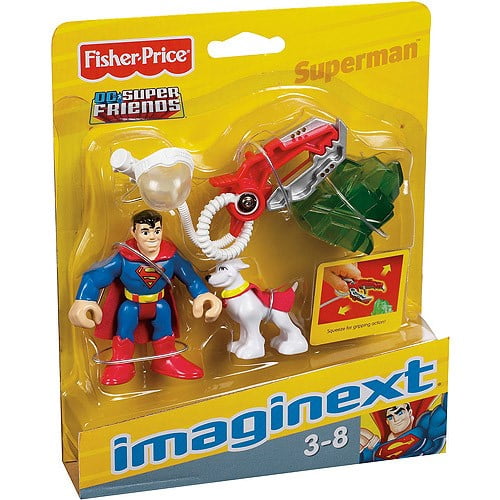 IMAGINEXT 2008  DC SUPER FRIENDS SUPERMAN SET 