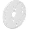 thumbnail image 3 of Router Base Plate Universal Acrylic with Centering Pin Screws for Trim Routers Woodworking Auxiliary Tool Mounting Screws for Trim, 3 of 5