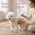 thumbnail image 5 of Dog Paw Trimmer with LED Light, 2026 New Rechargeable Cordless Pet Grooming Paw Clipper, Pet Hair Clippers Trimmer Shaver for Dogs, Cats, Paws, Ears, Face, 5 of 7
