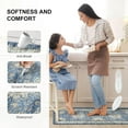 thumbnail image 4 of Kitchen Floor Mats Cushioned Anti Fatigue Rug, Washable Non Slip Kitchen Mats for Floor Standing Desk Mat for Kitchen, Office, Laundry, 17\u201dx47\u201d Blue Waterproof Kitchen Sink Floor Mat, 4 of 6