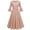 Pink, variant on Staron Women's Dresses 1950s Vintage Holiday Cocktail Party Evening Prom Dress