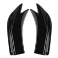 thumbnail image 1 of 27cm Car Rear Bumper Spoiler Canards Fins Anti-crash Diffuser Lip Wrap Angle Splitter Protector Gua, 1 of 5
