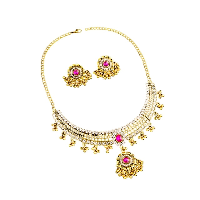 Conjunto de Joyas Sunnimix Collar Pendiente para Boda Aniversario Cumpleaños Niñas