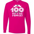 thumbnail image 3 of Inktastic I'm 100 Years Old What is Your Power Long Sleeve T-Shirt, 3 of 5