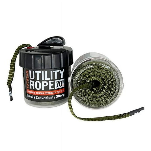 Rapid Rope 126357 70 ft. Shatter Proof Utility Rope Green