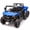 Blue, variant on Funride 24V 4WD Ride on Toys with Dump Truck, 2 Seater 6-Wheel UTV Car , Dump Truck w/ Remote Control , Bluetooth Music & Storie, Black