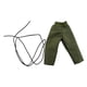 thumbnail image 1 of Pantalones de masculino 1/18, Mini pantalón largo de pierna ancha para figuras de muñecos masculinos de 3,75 pulgadas verde, 1 of 7