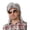 Gray, variant on Men's 80s Mullet Wig Blonde Synthetic Retro Rocker Costume Wig for Party Cosplay