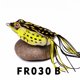 thumbnail image 1 of Señuelo de pesca de plástico con anzuelos, 1 piezas, 5G, 8,5G, 13G, 17,5G, Rana, ojos artificiales 3D, 1 of 4