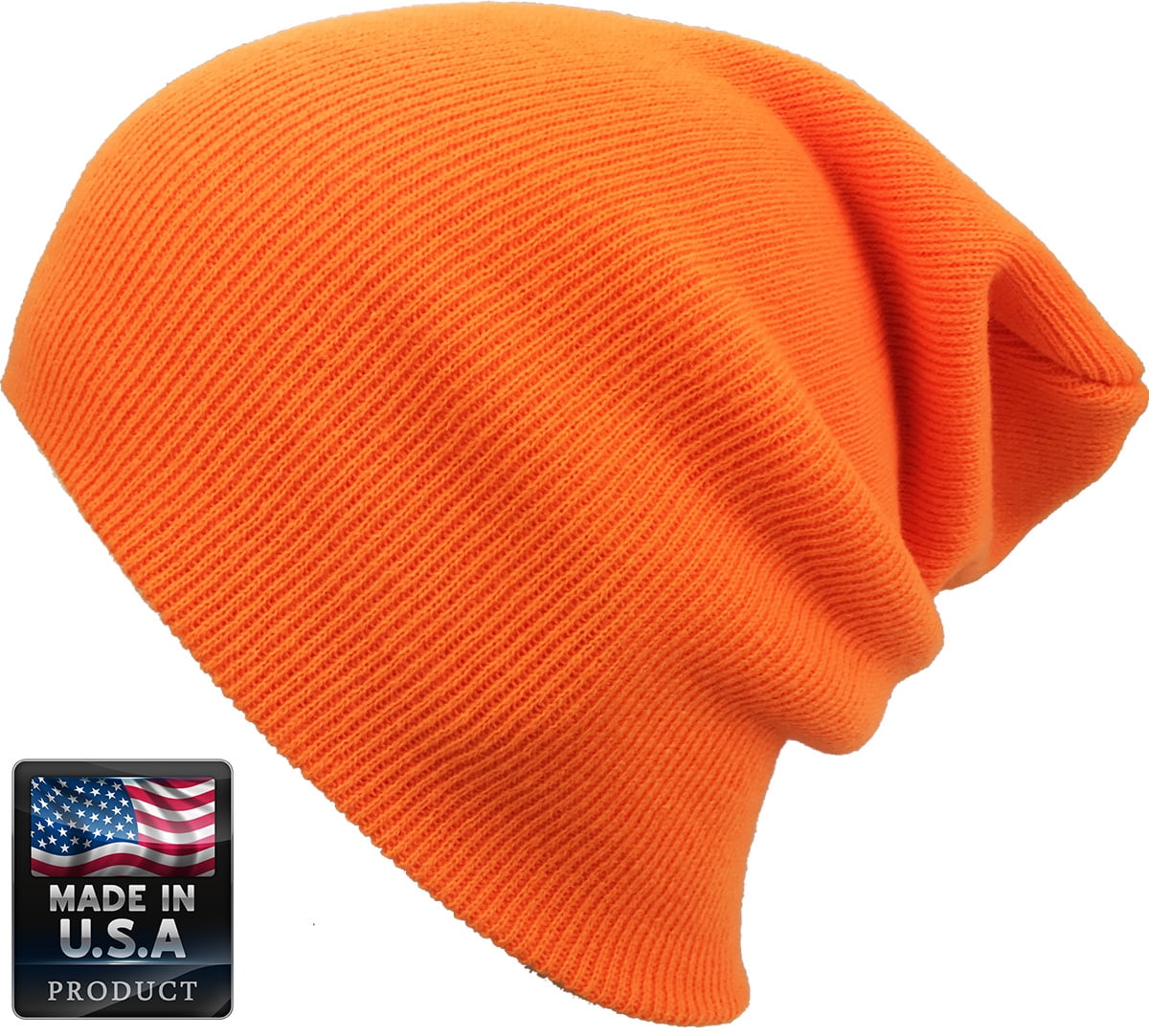 Plain Skully High Quality Made in USA Winter Beanie Hat