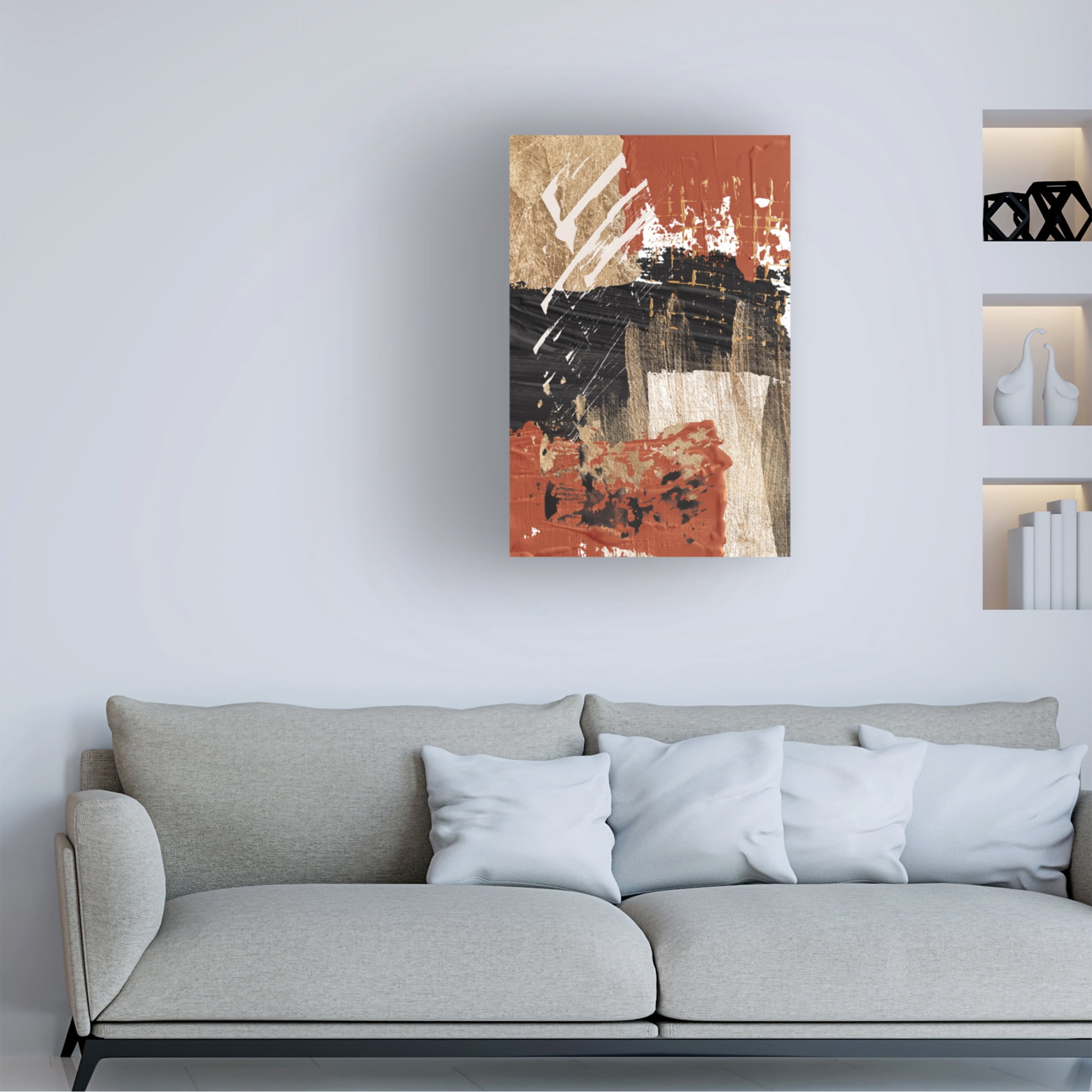 Trademark Fine Art Sally Ann Moss Cover of Fire 2 Canvas Wall Art