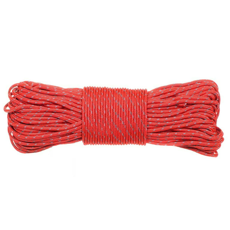 Paracord Planet Highly Reflective Tent Rope ? Choose from 50 or 100 Feet -  Perfect for Camping & Hiking