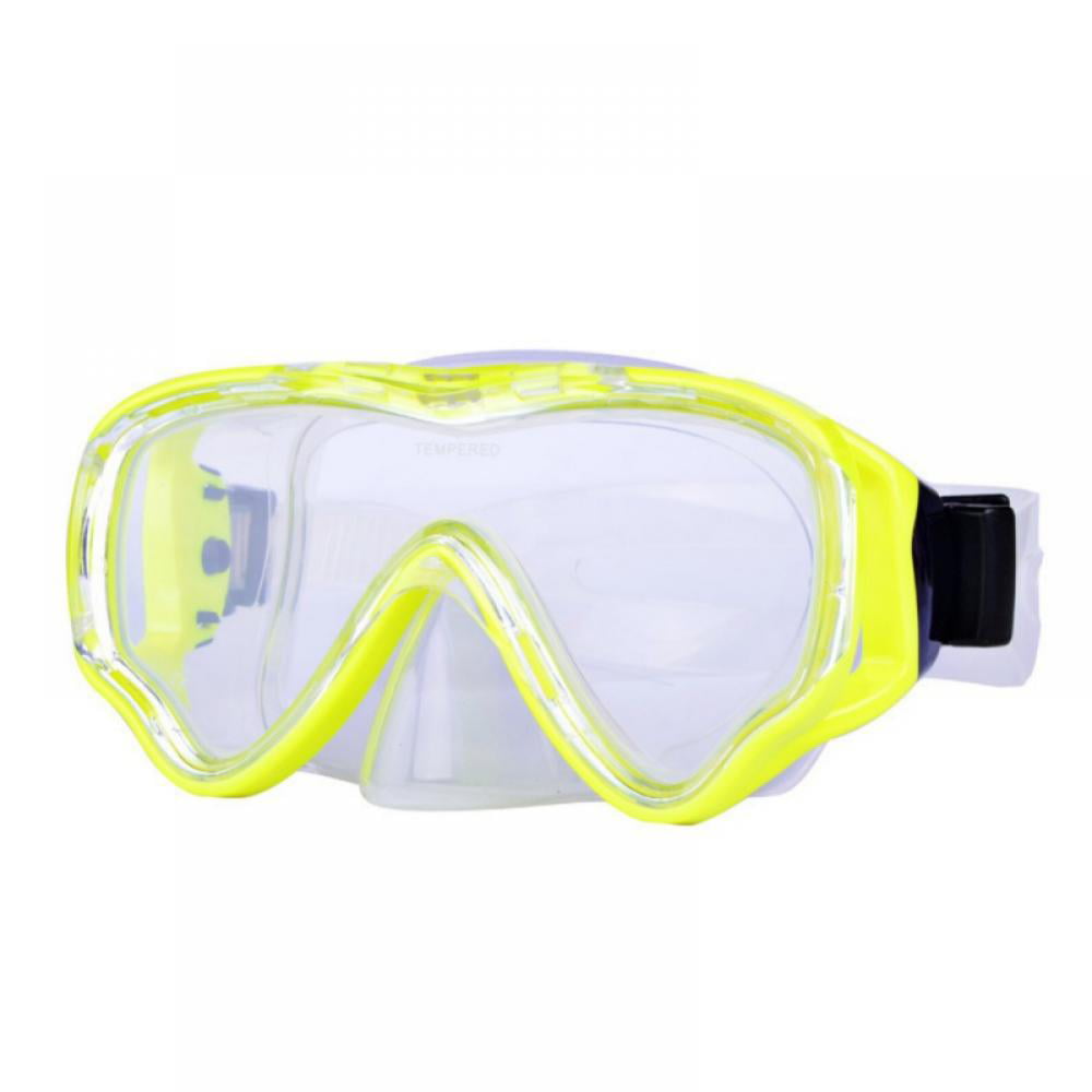 Details about   Kids Snorkel Mask Swim Diving Mask Goggles for Youth Anti-Fog 180° Clear View s 