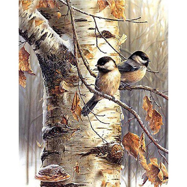 Resina cuadrada Serie Pajarito Diamante (ZQF2351) Hugtrwg Para estrenar