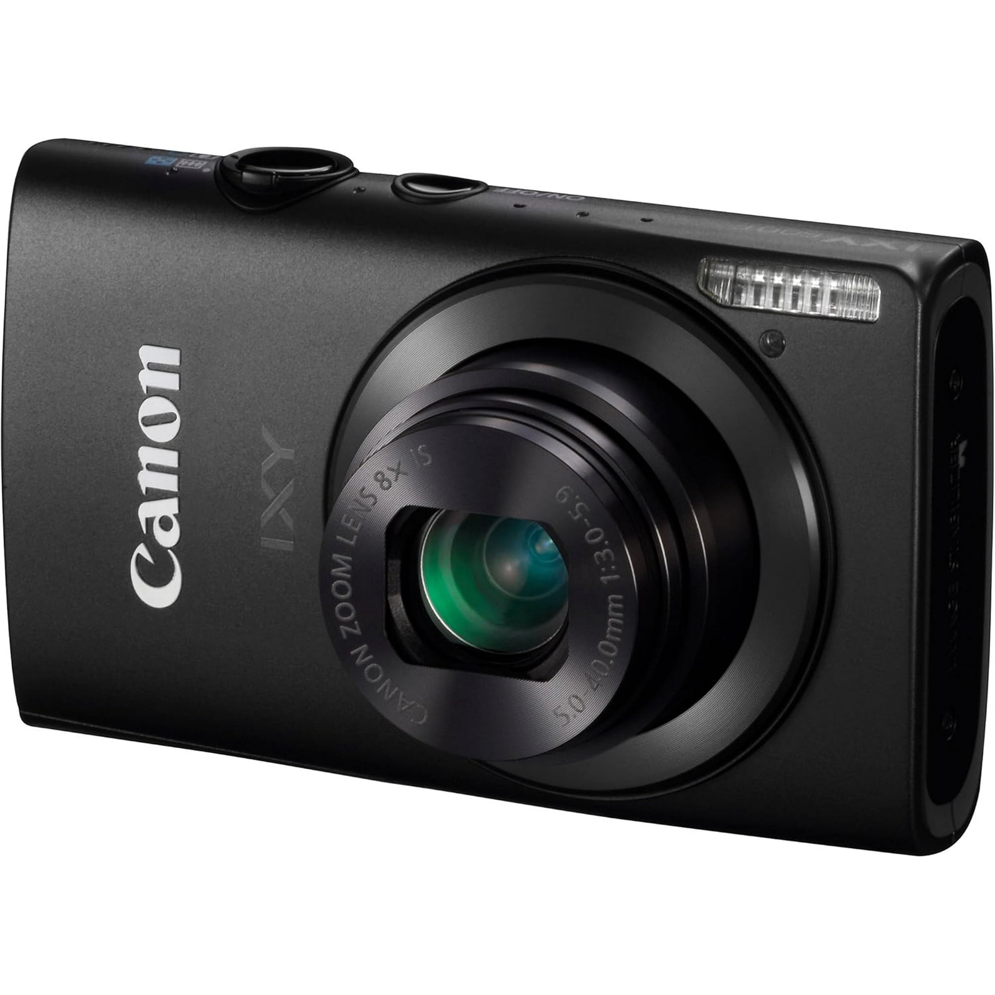 Canon IXY600F 12.1 MP CMOS Digital Camera with 8x Wide-Angle Optical Zoom Lens and Full 1080p HD Video (Black) - (International Version)