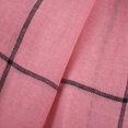thumbnail image 4 of Duoif Lightweight Scarves, Women Fashion Cotton and Linen Grids Printing Paris Scarf Tie Scarf in Cape Large Scarf for Women Pink, 4 of 6