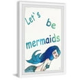 thumbnail image 2 of Marmont Hill Let's Be Blue Mermaids Framed Wall Art, 2 of 6