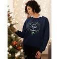 thumbnail image 2 of Keep Christ In Christmas Sweatshirt Women -Smartprints Designs, Female x-Large, 2 of 4